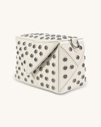 L-0007 Studded Leather Crossbody Bag