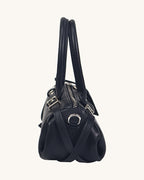 L-0005 Vintage Inspired Leather Barrel Bag Timeless Style for Every Occasion