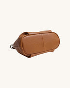 L-0017 Leather Top-Handle Crossbody Bag Versatile Styles for Every Look